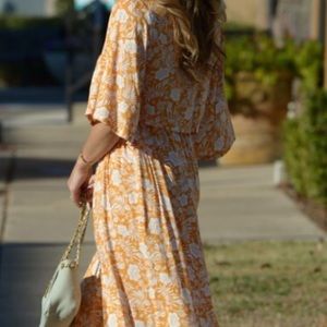 Maxi skirt and cropped top set